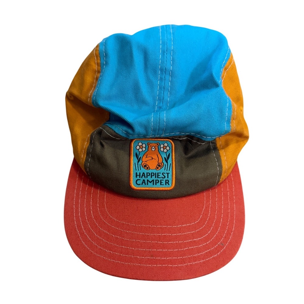 Trek Light Gear Happiest Camper Kids 5-Panel Hat Snapback Baby Toddler Cap
